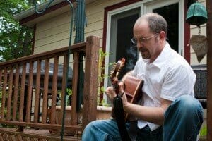 Stan Stewart EPK playing guitar